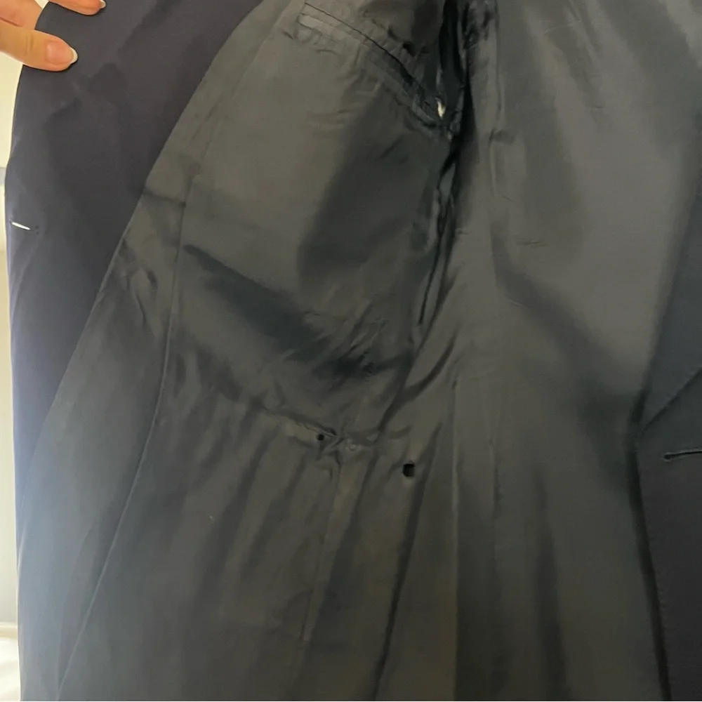 Navy Blue Blazer with gold buttons - Picture 8 of 8